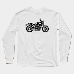 CB1100EX Motorcycle Sketch Art Long Sleeve T-Shirt